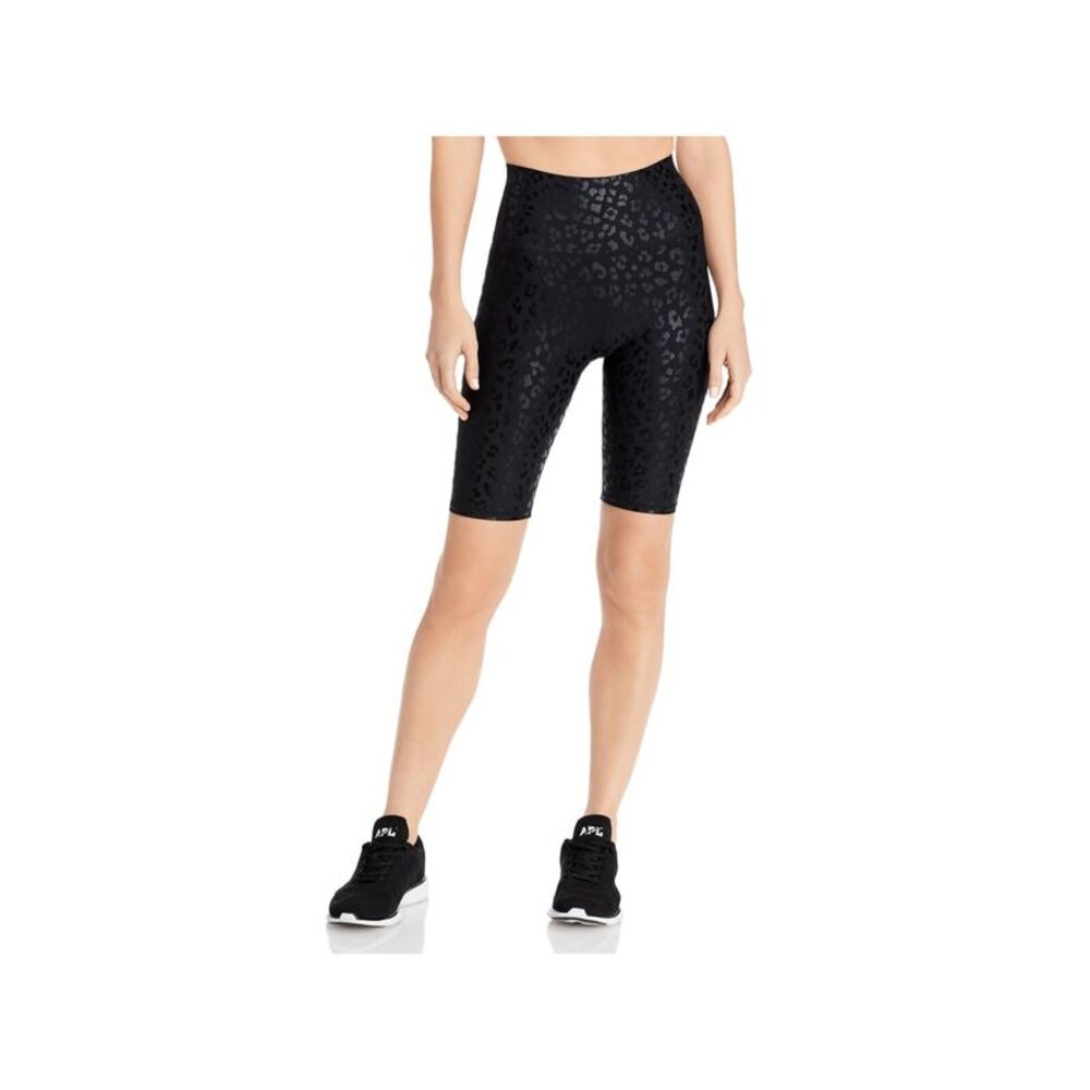 AQUA ATHLETIC Womens Black Active Wear Shorts S
